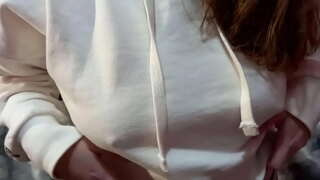 Demi-soeur obtient des orgasmes pendant qu&#039;il la baise moi