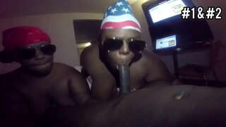 Ebony blowjob battle | Sino ang nanalo? Ebony blowjob battle | Sino ang nanalo?