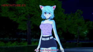 Mo&#039;ynali Hentai-bo&#039;ri X Kiti qattiq jinsiy aloqa