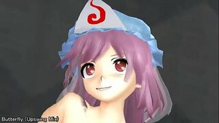 Преузимање акорде за &#039;【MMD】Saigyoji Yuyuko вс Rough Riding Machine【R-18】